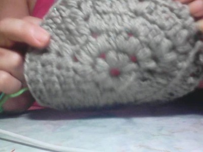 Como hacer una Boina tejida a crochet  punto garbanzo  muy rapida y facil de hacer ,,   1 parte