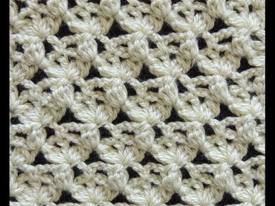 Crochet: Punto Tres Hojas