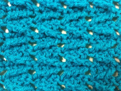 Mravilloso Punto flecha tejido a crochet facil de tejer !