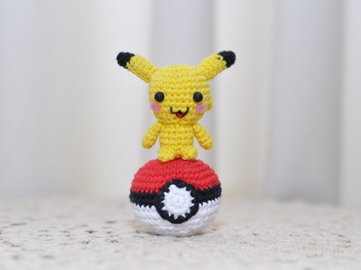Como hacer pikachu, amigurumi, crochet