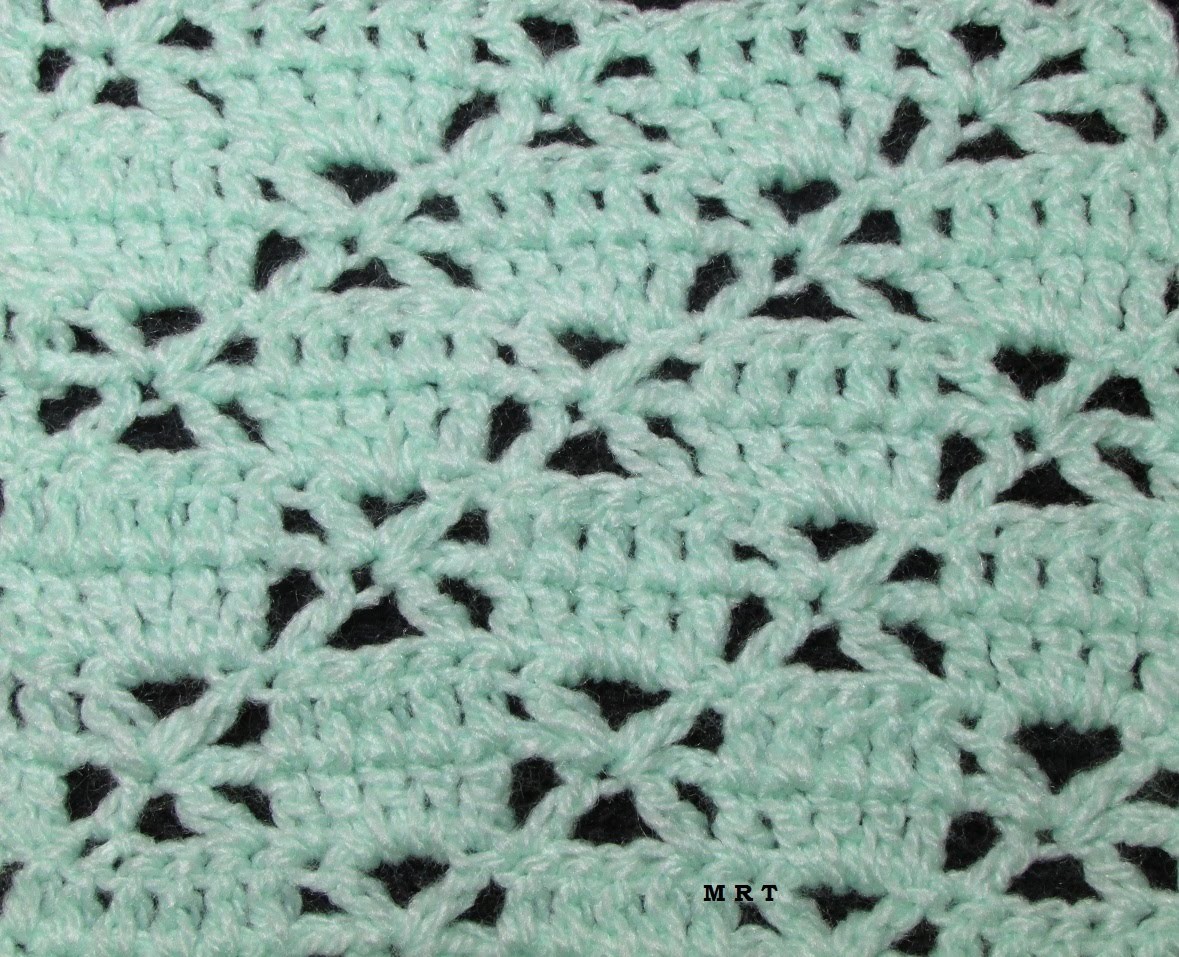 Crochet Punto fantasia #16 paso a paso