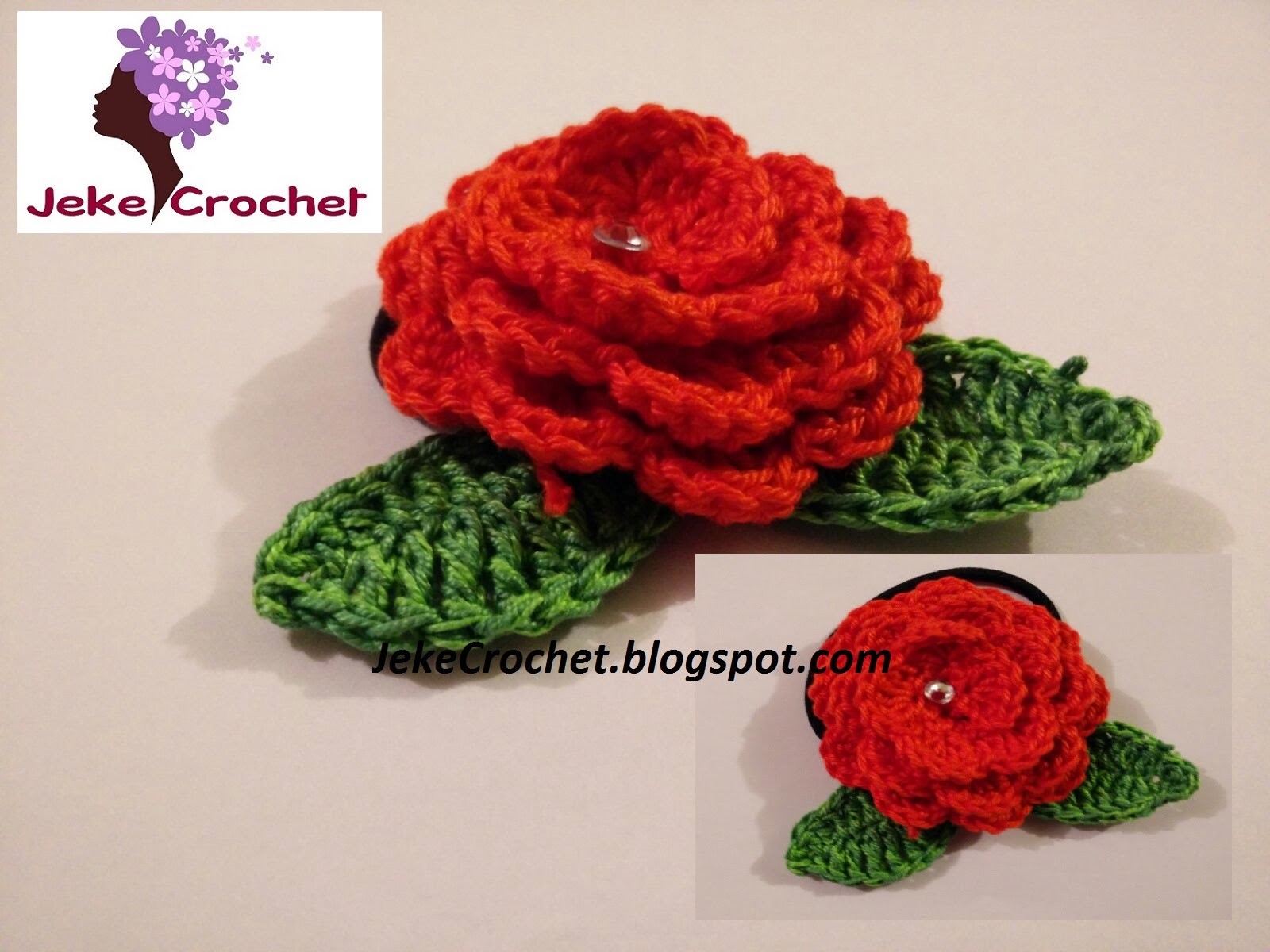 Flor Sencilla Para Aplicaciones Crochet- Ganchillo - Uncinetto