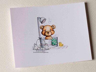 Como colorear un osito con rotuladores