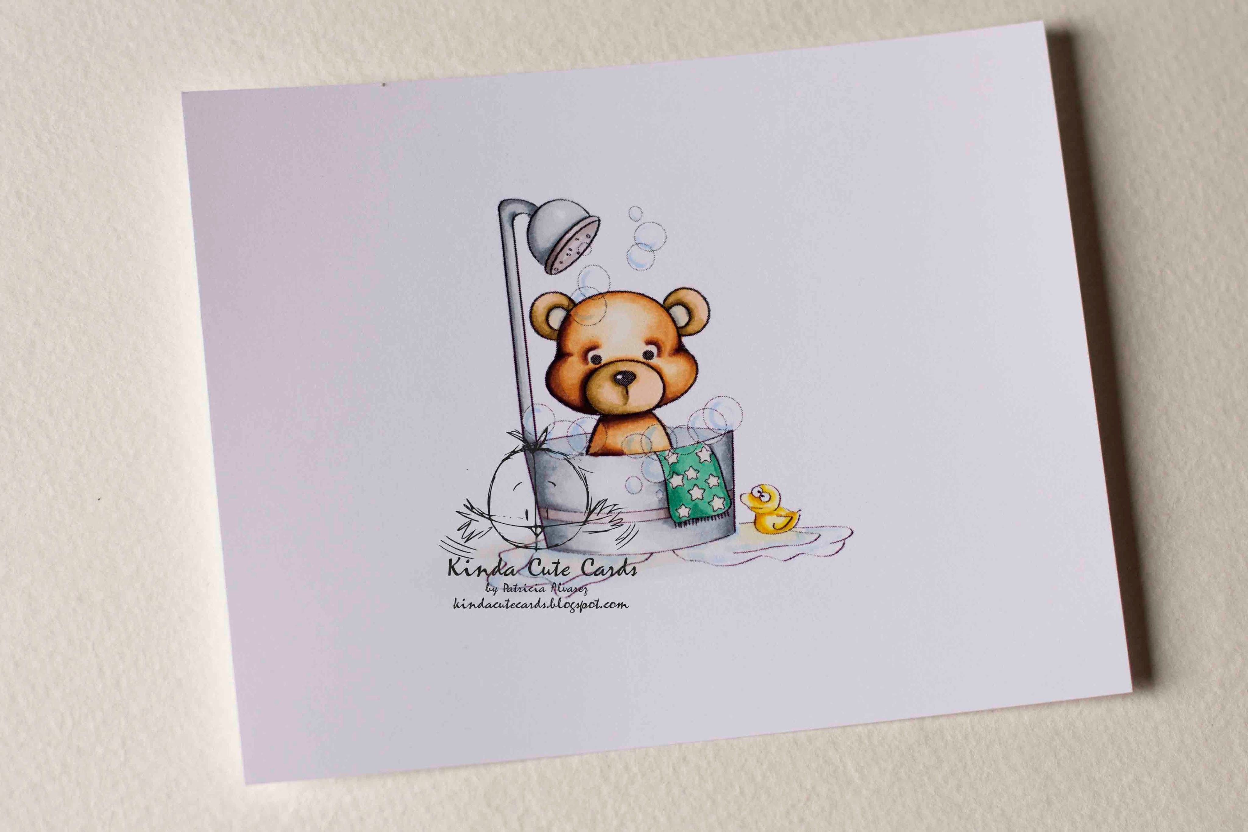 Como colorear un osito con rotuladores