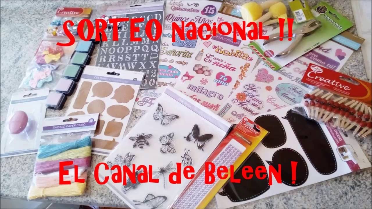 SORTEO DE SCRAPBOOK CHILE ! -200 SUBIS. CERRADO.