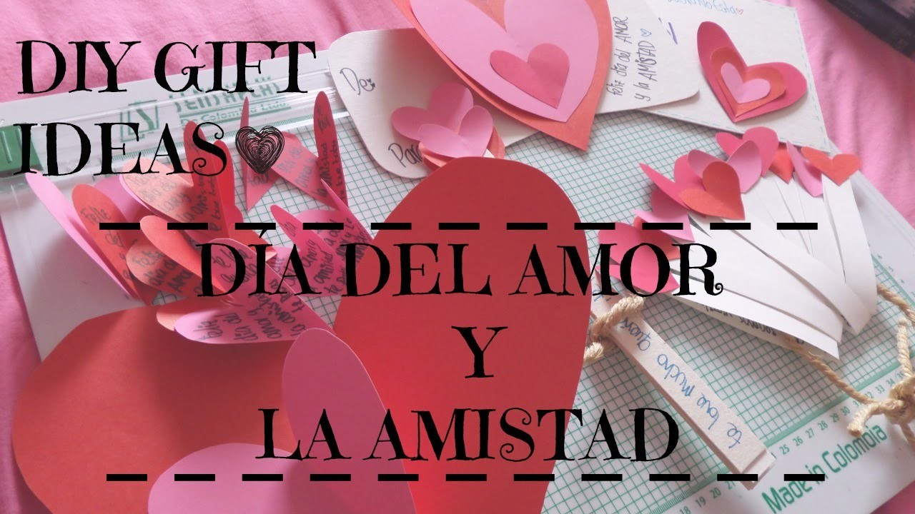DIY Gift Ideas: Día Del Amor Y La Amistad. LauraNoEstá