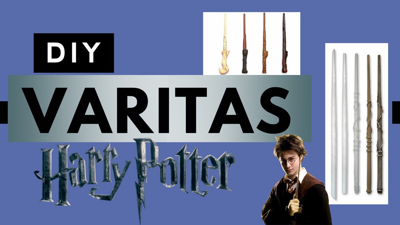 DIY | VARITAS DE HARRY POTTER | Edgar Alfaro