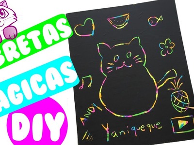 Libretas Mágicas | DIY Cuadernos Mágicos | Scratch Off