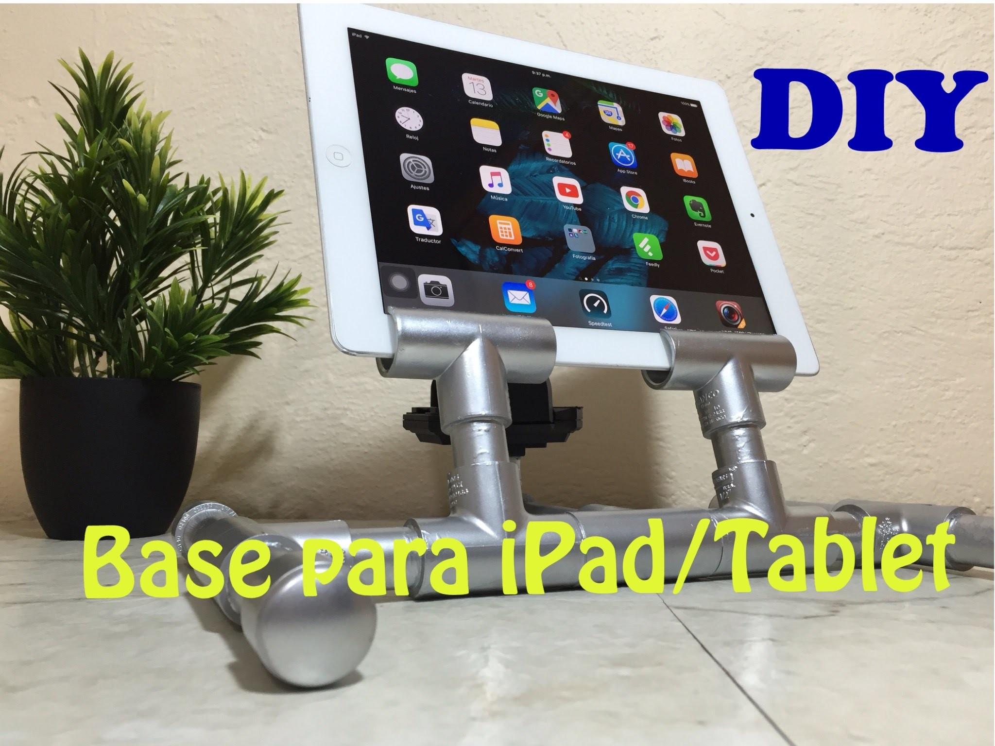 Base Economica DIY para iPad. Tablet || Doble Proposito Loop