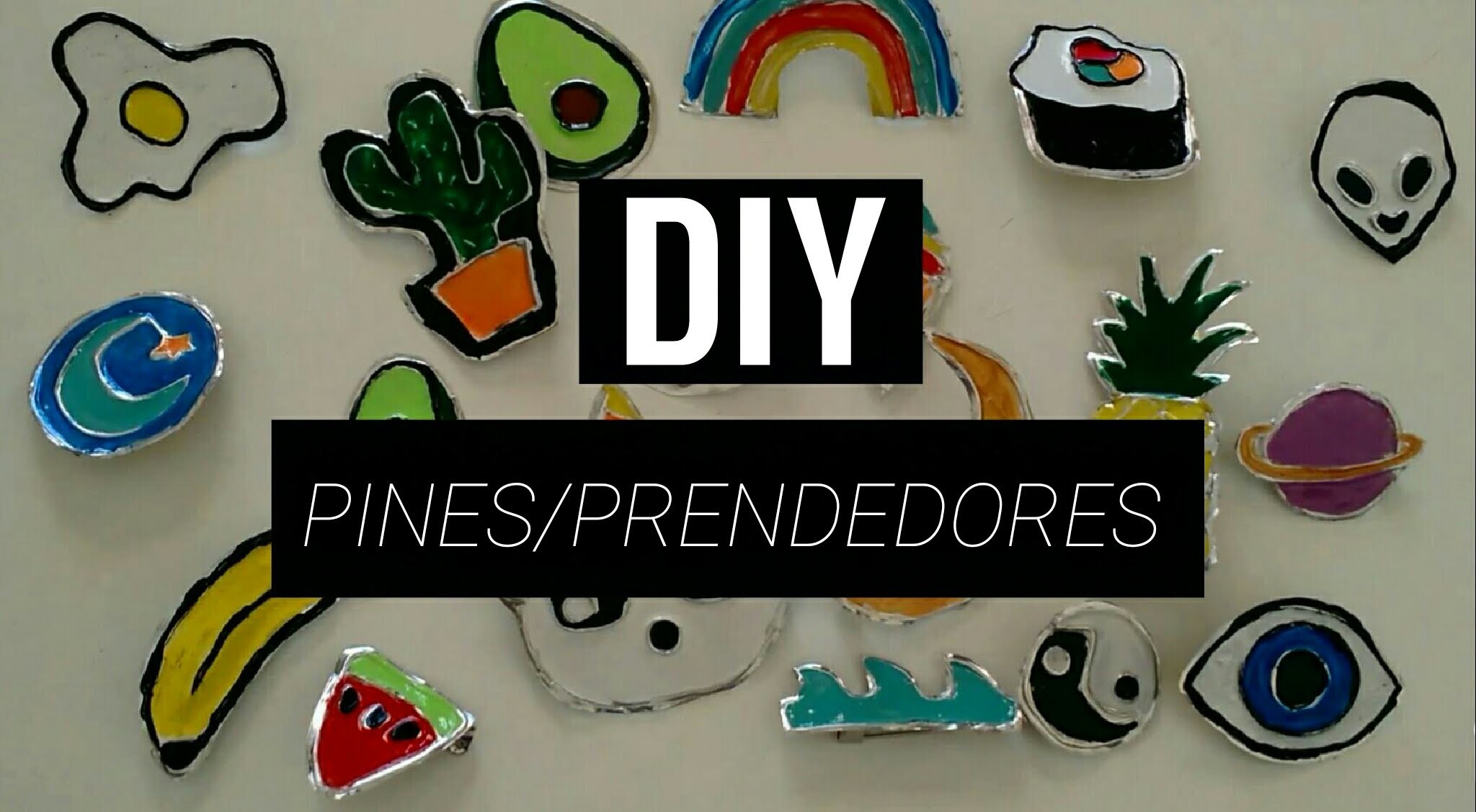 ☯DIY : pines - prendedores FÁCIL | Magui Parola