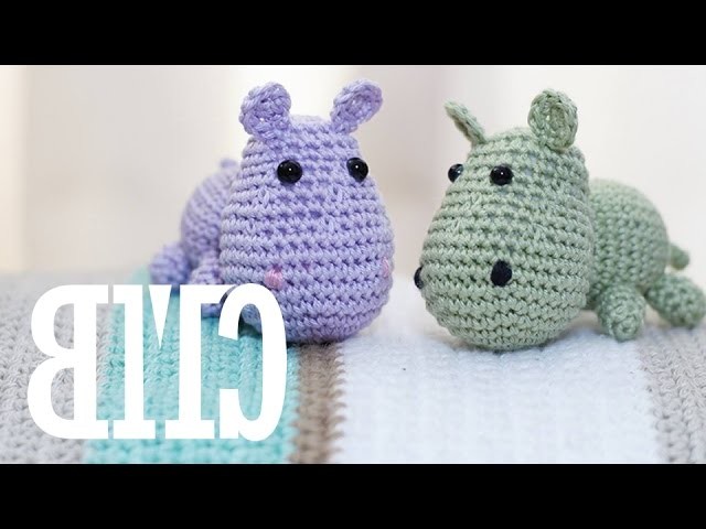 Amigurumi | Como hacer un Hipopotamo en Crochet | Bibiana Mejia Crochet 2016