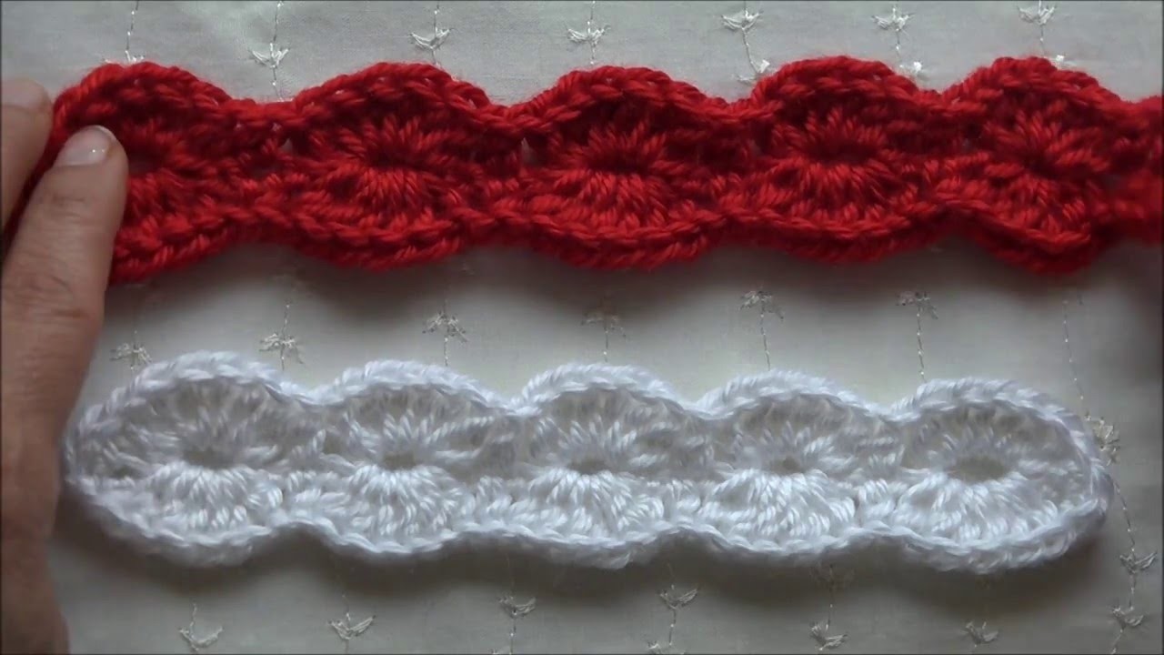 Encaje tejido a crochet.crochet lace