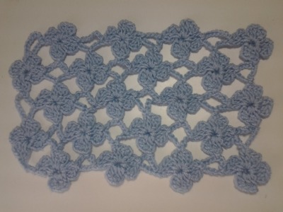 Tutorial punto de flores a crochet parte 2