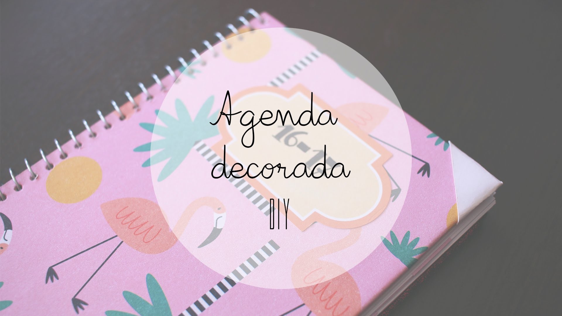 DIY: Agenda decorada | YasminaDiego