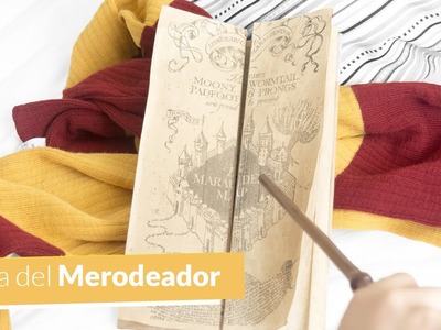 DIY MAPA DEL MERODEADOR | The Marauders's Map DIY
