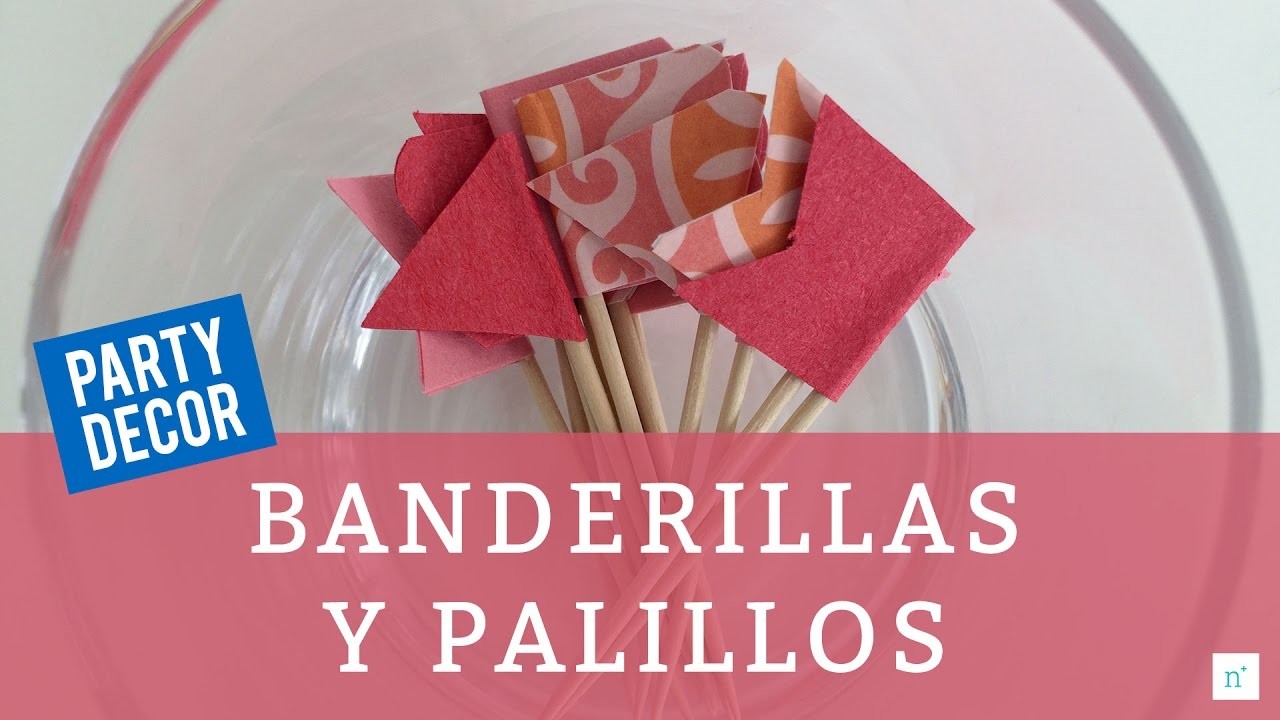 Banderillas y palillos para decorar platos DIY | Handmade