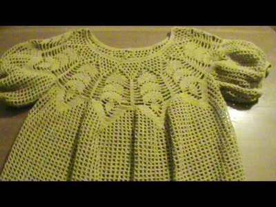 Blusa talla 34-36. Crochet. Parte 1.