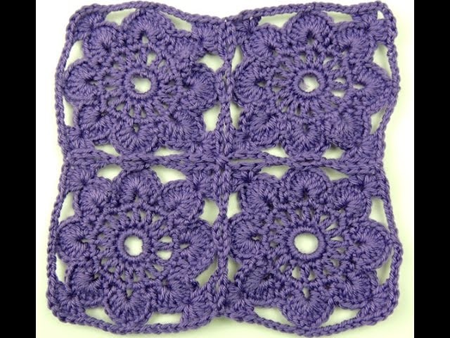 Crochet: Cuadrado # 16