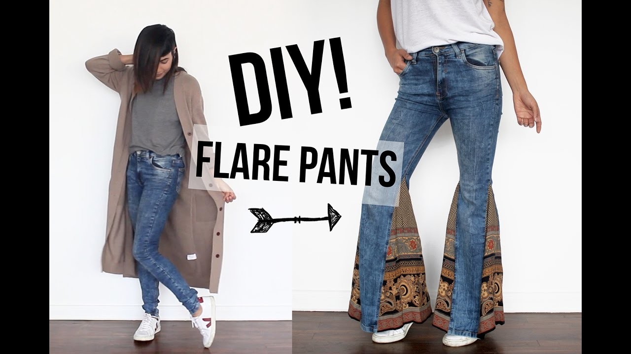 DIY! Haz tus propios Flare Pants!