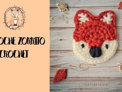 Broche Zorrito de Crochet