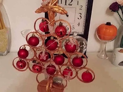 Como hacer arbol de navidad  elegante y sutil isnayashere manualidades