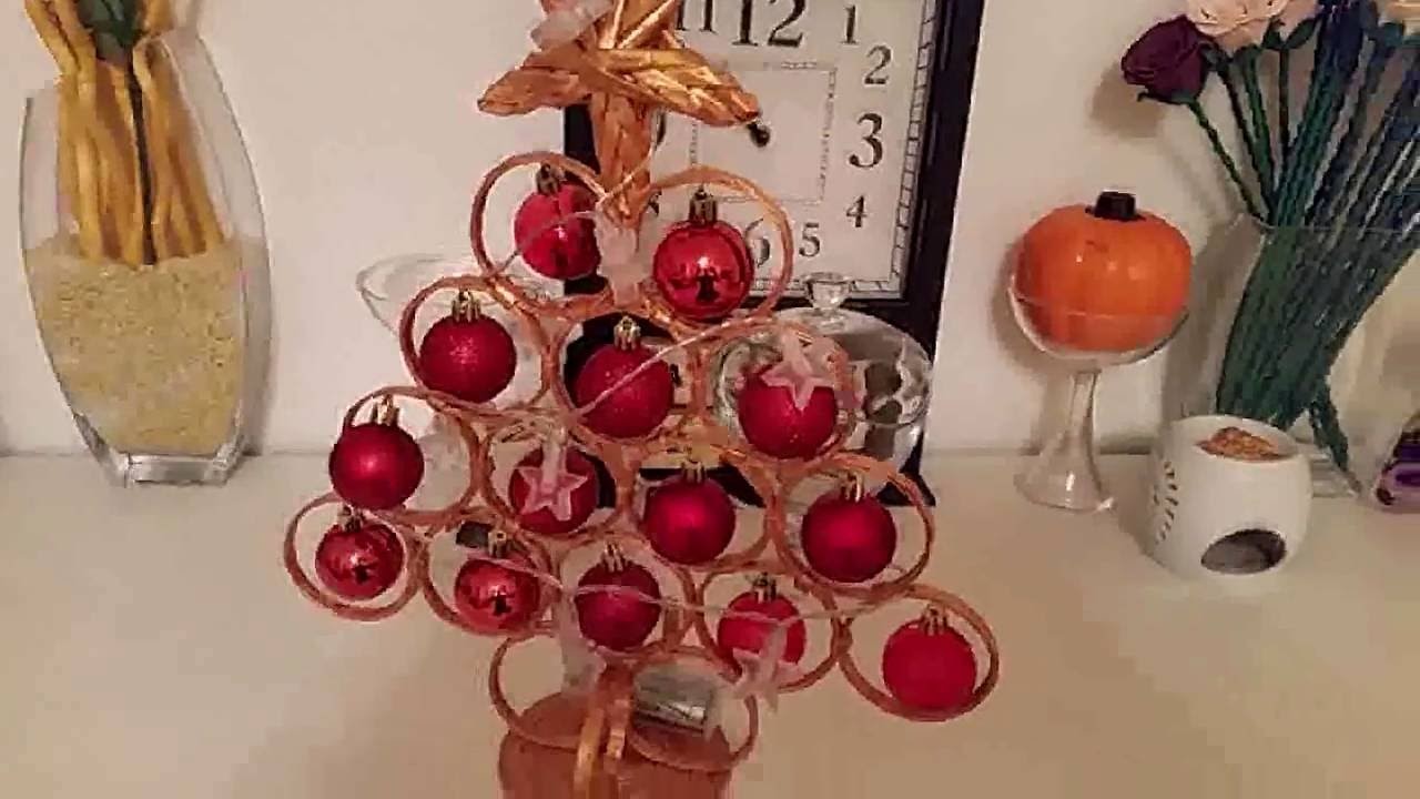 Como hacer arbol de navidad  elegante y sutil isnayashere manualidades