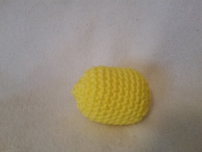 Coser un limón - Limón en crochet de BerlinCrochet