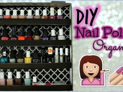 DIY | Nail Polish Organizer | Kpop Crafts