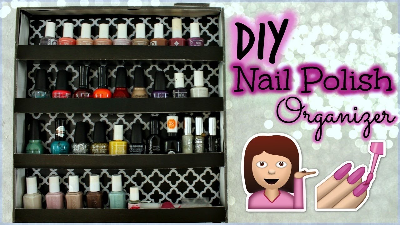 DIY | Nail Polish Organizer | Kpop Crafts