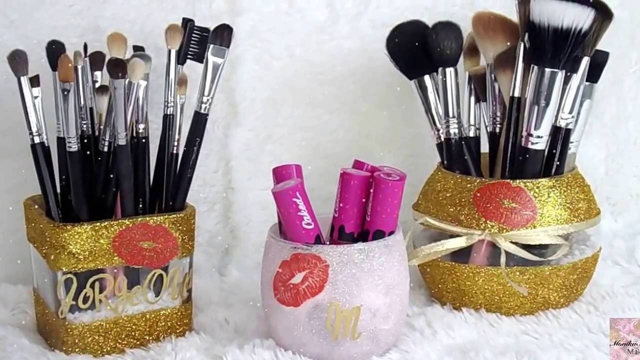 DIY Porta brochas |Sostenedor de brochas |Monika Sanchez