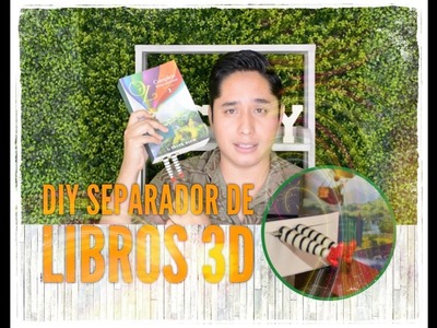 DIY Separador de Libros 3D I Estoy Leyendo