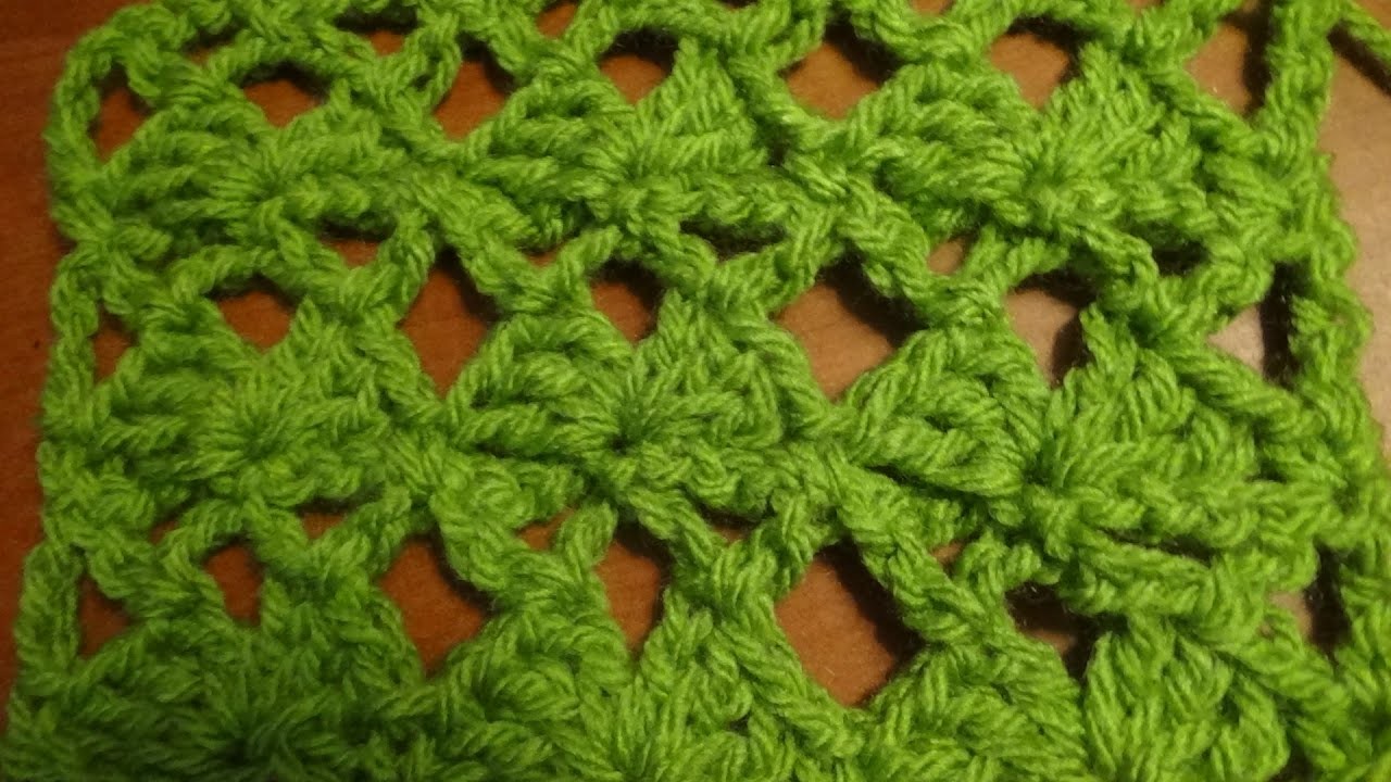 Puntada sencilla y fácil a crochet. Muestra No. 78