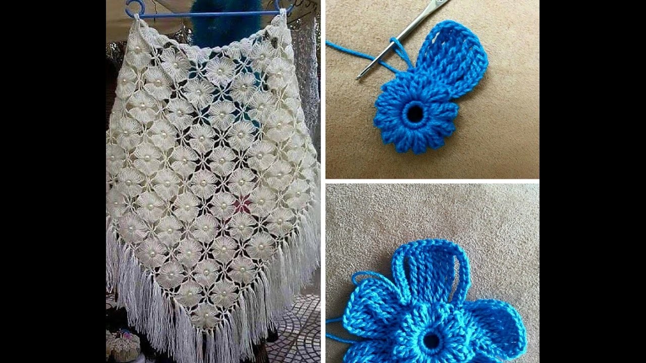 Tutorial de Chal soñado a Crochet