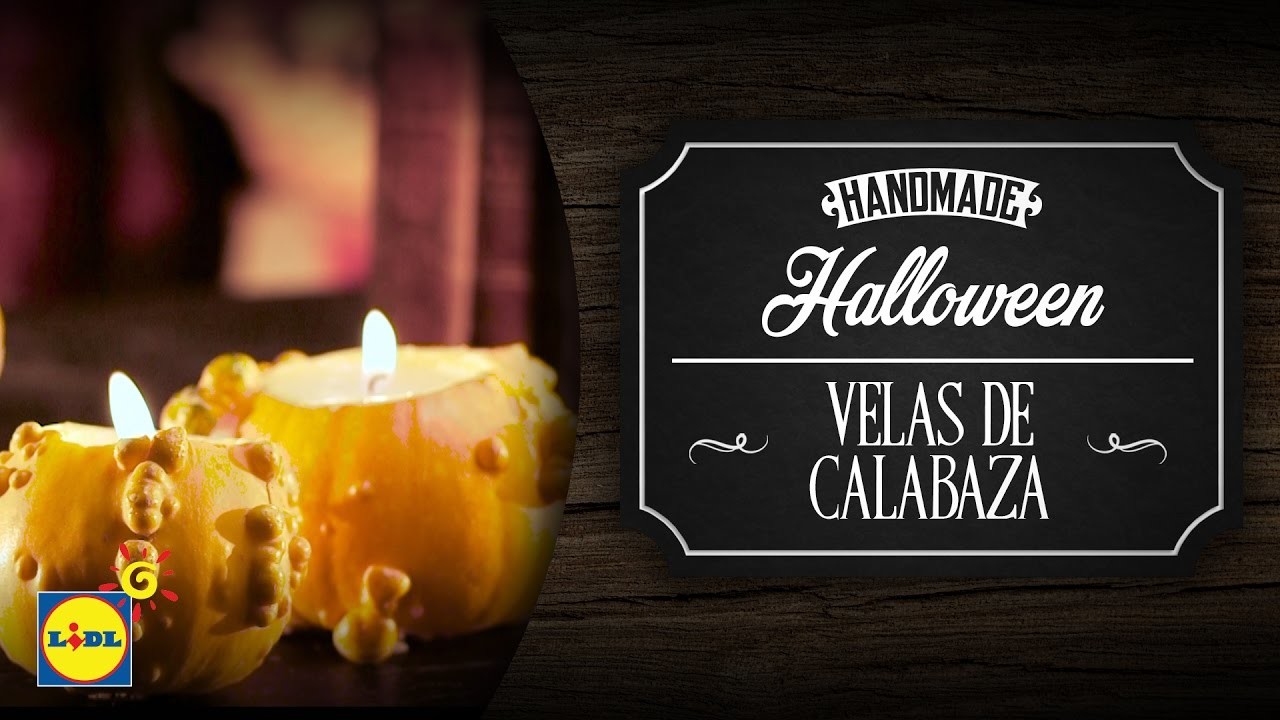 Velas De Calabaza - DIY Halloween
