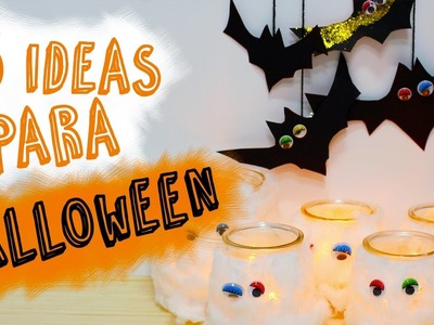 3 Ideas de Manualidades para Halloween | DIY Halloween