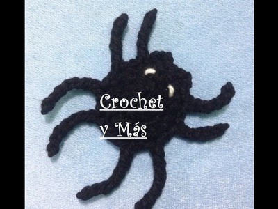 Araña Tejida a Crochet