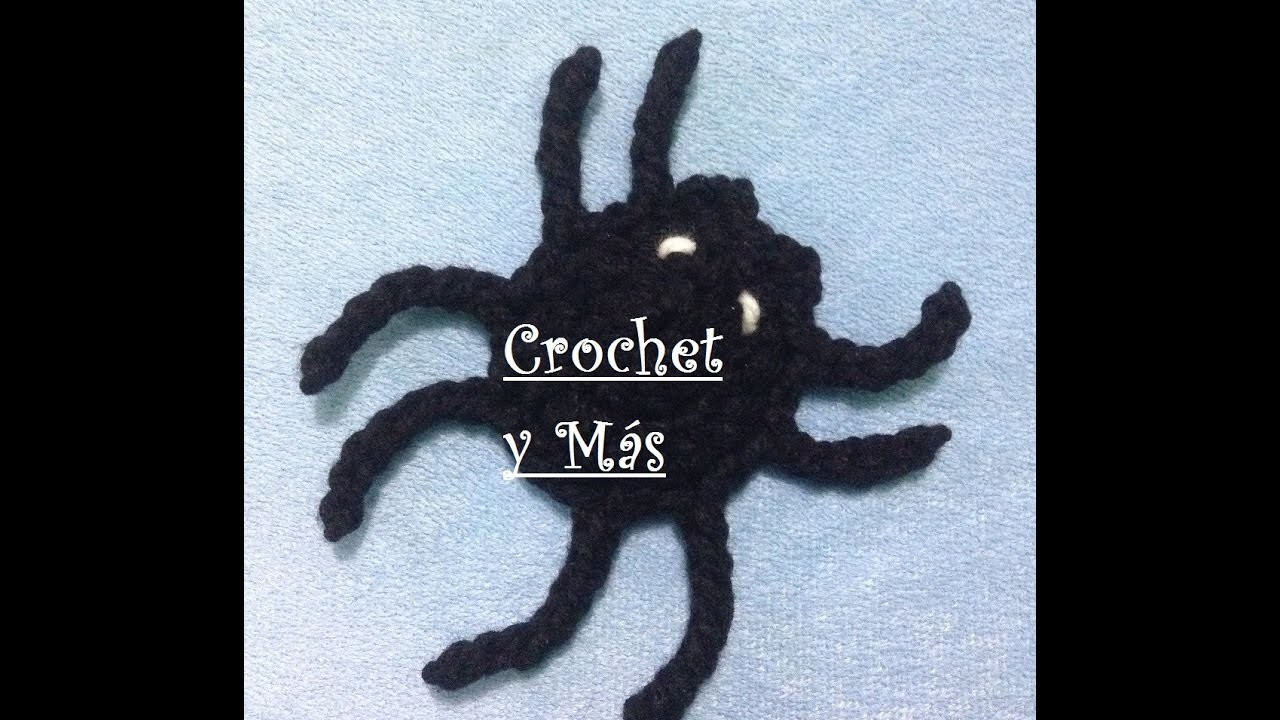 Araña Tejida a Crochet
