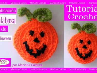 Calabaza de Halloween a Crochet por Maricita Colours Tutorial Gratis