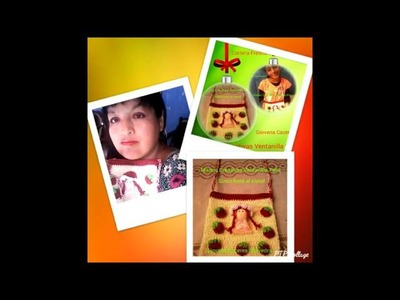 CARTERA FRESITA PARA NIÑAS TEJIDA A CROCHET FACIL DE HACER