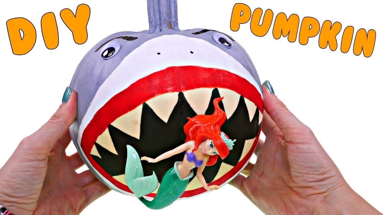 Como Hacer una Calabaza Tiburon Para Halloween 