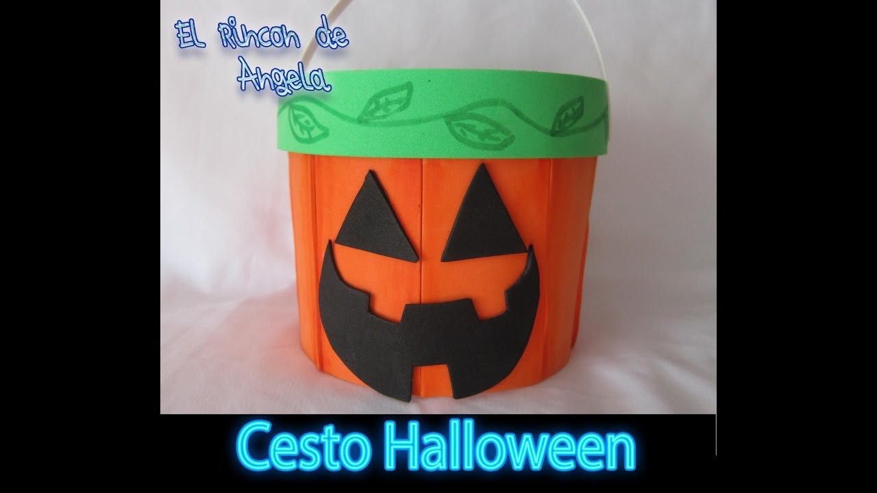 DIY Como hacer un dulcero para halloween, halloween sweets basket
