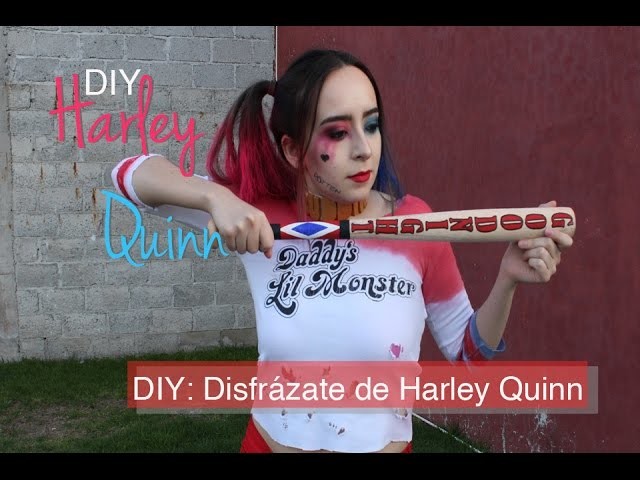 DIY: DISFRAZ HARLEY QUINN (Hazlo tú mismo). Suicide Squad Movie. Tefy's Avenue