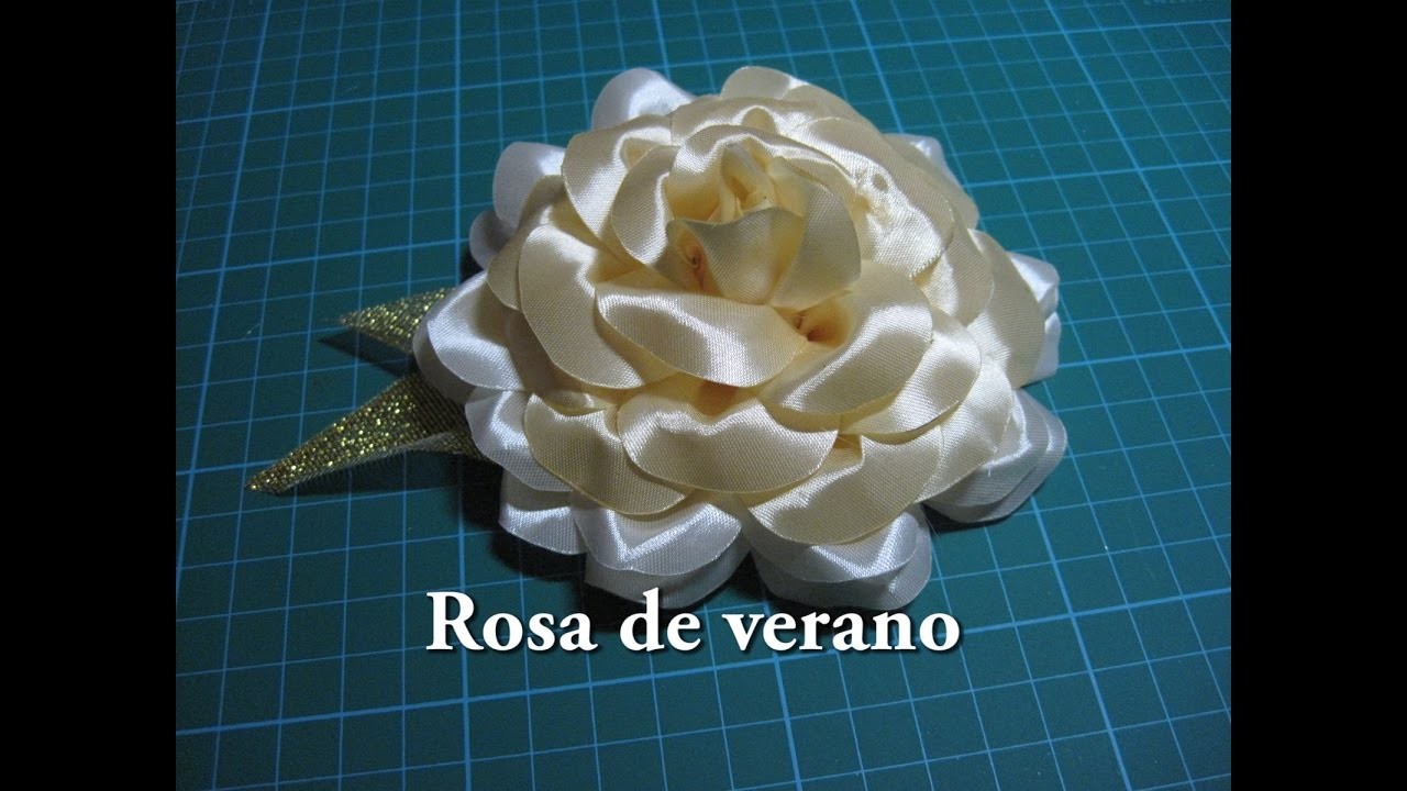 #DIY -#Rosa de Verano #DIY - # Rose of Summer