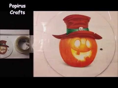 Ideas para decorar la entrada de la casa en Halloween DIY |Popirus Crafts 