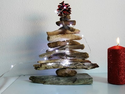 Manualidades con madera reciclada - Árbol de navidad - Tips de felicidad
