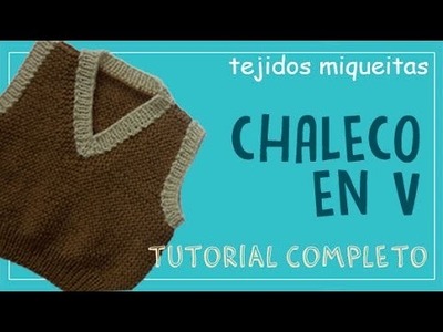 Chaleco en “V”