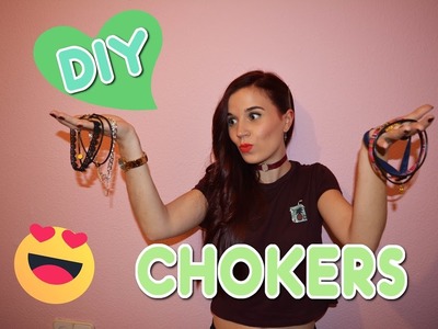 DIY CHOKERS (easy & quick) | ♡ Pat Sánchez