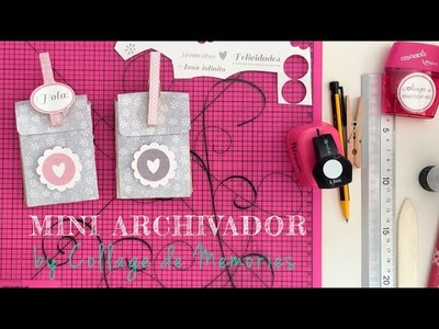 DIYclub - Mini Archivador Scrapbooking