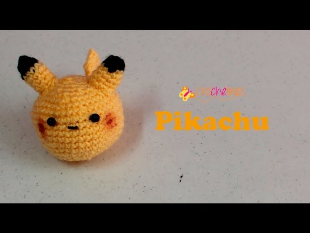 Pikachu - crochelines- super fácil de tejer.