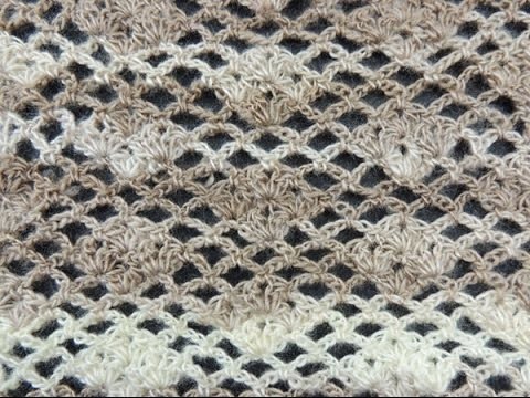 Crochet: Punto Enrejado # 7